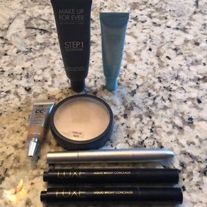 Mix and match makeup.